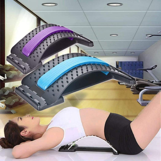 Adjustable Lumbar Traction Back Stretcher