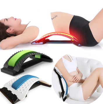 Adjustable Lumbar Traction Back Stretcher